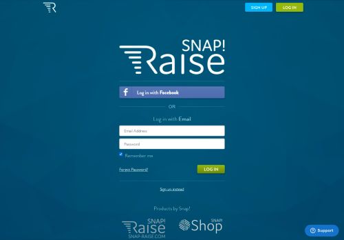 
                            13. Fundraiser Login | Snap! Raise