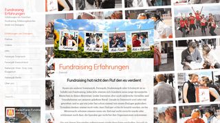
                            4. Fundraising Erfahrungen | Erfahrungen mit Face2Face Fundraising ...