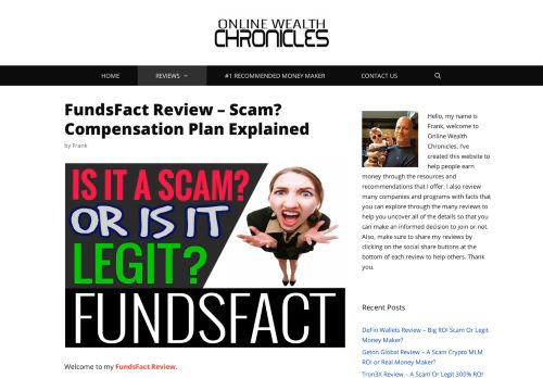 
                            3. FundsFact Review - Scam? Compensation Plan Explained  ...