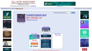
                            7. fundstream.biz - All HYIP Monitors .com