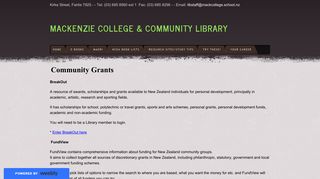 
                            10. Fundview & Breakout Databases - Mackenzie College & Community ...