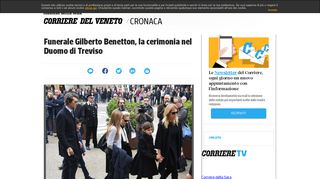 
                            13. Funerale Gilberto Benetton, la cerimonia nel Duomo di Treviso ...