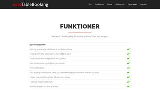
                            4. Funktioner - easyTableBooking