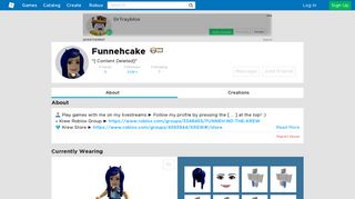 
                            7. Funnehcake - Profile - Roblox