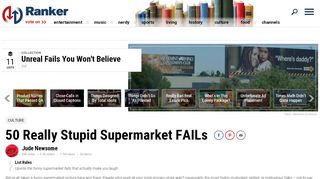 
                            12. Funny Supermarket FAILs | Grocery Store Sign & Stickers - Ranker