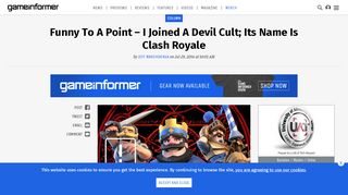 
                            5. Funny To A Point – I Joined A Devil Cult; Its Name Is Clash Royale ...