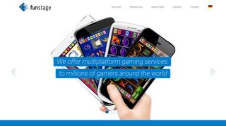
                            9. Funstage | We offer multiplatform game services to millions of gamers ...