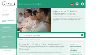 
                            6. Für Ärzte & medizinisches Personal: Charité Comprehensive Cancer ...