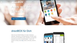 
                            5. Für Dich - | directBOX Freemail – Cloudmail made in Germany