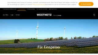 
                            2. Für Einspeiser - Westnetz