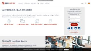 
                            2. Für Kunden - Easy Redmine