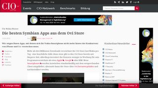 
                            9. Für Nokia-Nutzer: Die besten Symbian Apps aus dem Ovi Store - cio.de