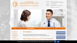
                            2. Für Patienten – Diagnosezentrum Wien Gersthof – Diagnosticum Dr ...