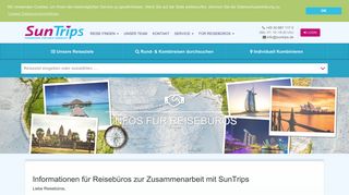 
                            12. Für Reisebüros - Suntrips