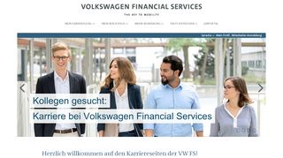 
                            3. Für Studenten - Jobs bei Volkswagen Financial Services