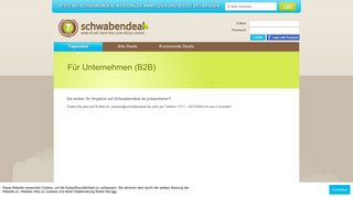 
                            4. Für Unternehmen | B2B | Zusammenarbeit | Schwabendeal