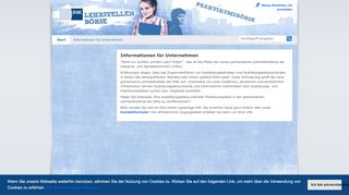 
                            3. Für Unternehmen - IHK-Lehrstellenbörse