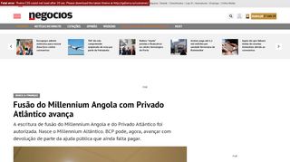 
                            8. Fusão do Millennium Angola com Privado Atlântico avança - Banca ...