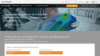 
                            5. Fusion 360 | Kostenlose Software für Schüler, Studenten ... - Autodesk