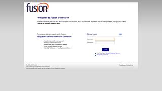 
                            12. Fusion Connexion