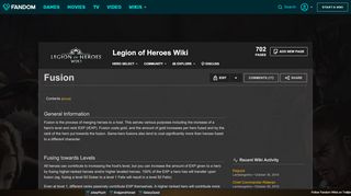 
                            8. Fusion | Legion of Heroes Wiki | FANDOM powered by Wikia