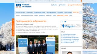 
                            13. Fusionsgespräche aufgenommen - Volksbank Pinneberg-Elmshorn eG