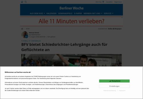 
                            10. FUßBALL ist GRENZENLOS: BFV bietet Schiedsrichter-Lehrgänge ...