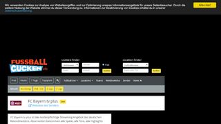 
                            8. Fußball live | FC Bayern.tv plus | fussballgucken.info