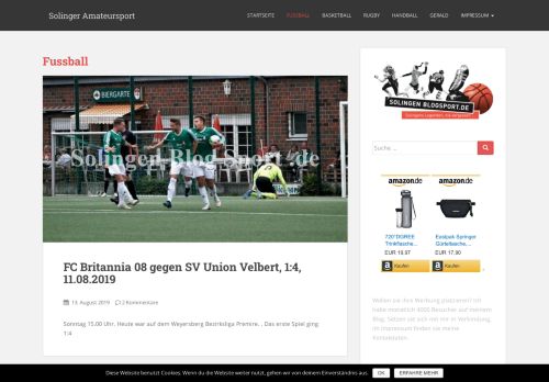 
                            6. Fussball – Solinger Amateursport - Solingenblogsport