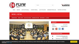 
                            5. Fußball- und Leichtathletik-Verband Westfalen (FLVW): 2. EU-Dialog ...