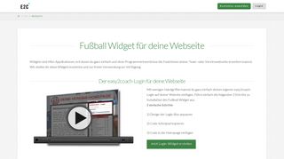 
                            9. Fußball Widget von easy2coach| Dein Vereinslogin