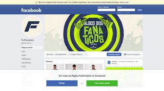 
                            6. FutFanatics - Página inicial | Facebook