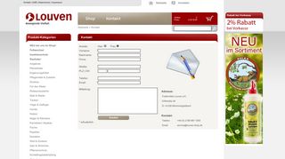 
                            7. Futtermittel Louven Online - Kontakt