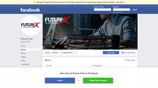 
                            10. Future-X.de - About | Facebook