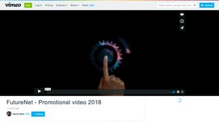 
                            12. FutureNet - Promotional video 2018 on Vimeo