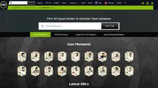 
                            13. FUTWIZ: FIFA 19 Squad Builder, Ultimate Team Database and Draft ...