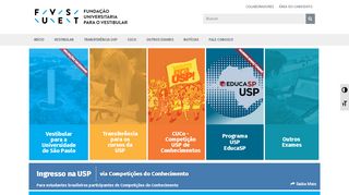 
                            1. Fuvest – Fundação Universitária para o Vestibular