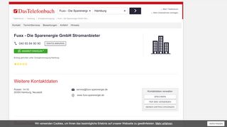 
                            12. Fuxx - Die Sparenergie GmbH Stromanbieter in Hamburg-Neustadt ...