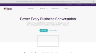 
                            13. Fuze - Enterprise Global Voice, Video, Messaging, and Collaboration