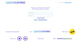 
                            6. FW Accounting Portal - Login