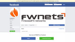 
                            10. FWNETS - About | Facebook