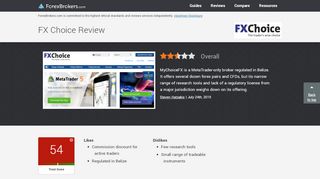 
                            5. FX Choice Review - ForexBrokers.com