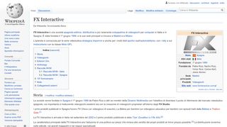 
                            4. FX Interactive - Wikipedia