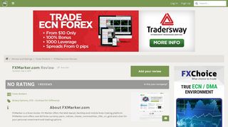 
                            7. FX Marker | Forex Brokers Reviews | Forex Peace Army