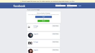 
                            9. Fx Target Profiles | Facebook