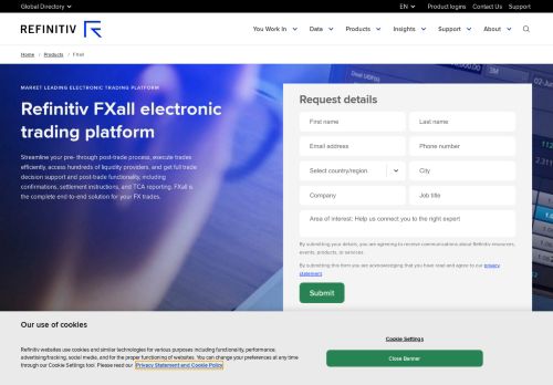 
                            2. ​FXall Electronic Trading Platform | Refinitiv