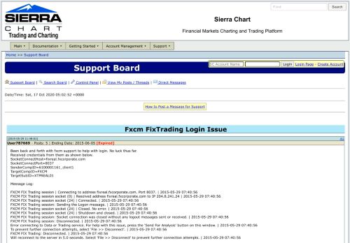 
                            13. Fxcm FixTrading Login Issue - Support Board - Sierra Chart ...