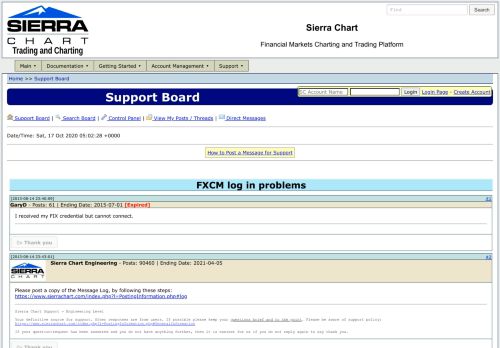 
                            11. FXCM log in problems - Support Board - Sierra Chart