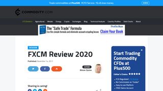 
                            11. FXCM Review 2018 - Commodity.com
