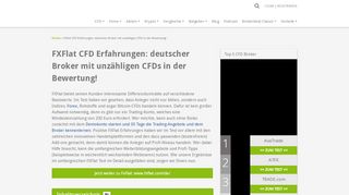 
                            4. FXFlat - deutscher Forex & CFD-Broker - BrokerDeal